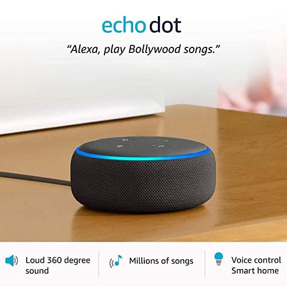 Amazon echo dot smart hot sale home